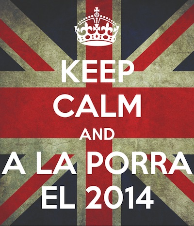 Keep Calm and a la porra el 2014